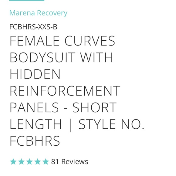 Marena Recovery Female Curves High Back girdle - Picture 4 of 12